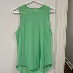 Neon green Lululemon tank size 6!!!